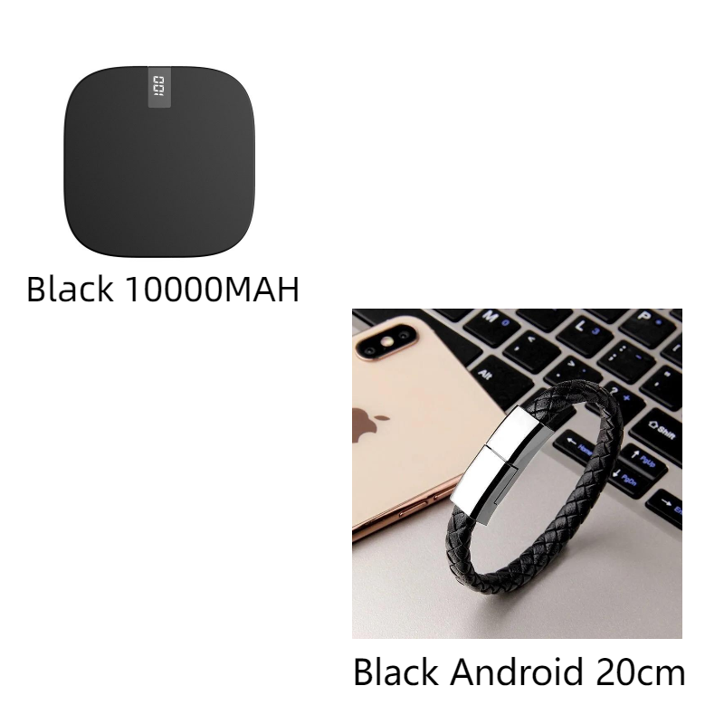 10000 mAh Mini Power Bank Fast Input Digital
