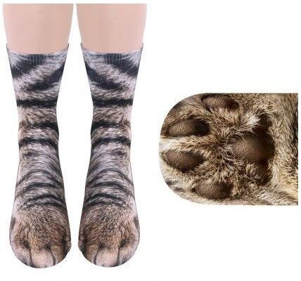 3D Animal Paw Socks Cute Cat Claws Unisex