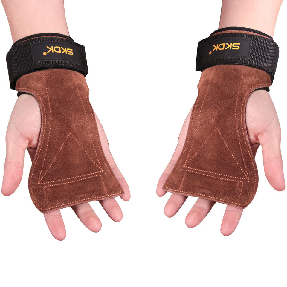 SKDK Hand Grips Gymnastics Gloves Anti-Skid Gym Fitness