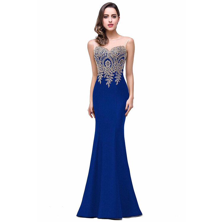 Europe dress sexy back hollow applique package hip