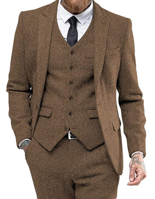 Men's suit three-piece