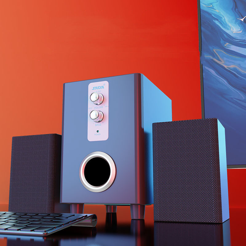 3 in 1 Home Speaker 3.5mm Wired Computer