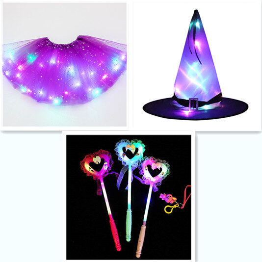 Magical & Luminous LED Princess Halloween Tutu Skirt