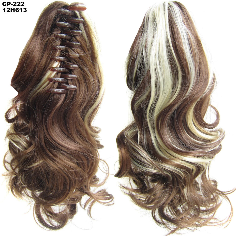 Long Wave Ponytail Wrap Around Clip In Hair