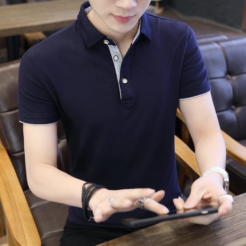 Polo Shirt For Men Casual Short Sleeve Shirts