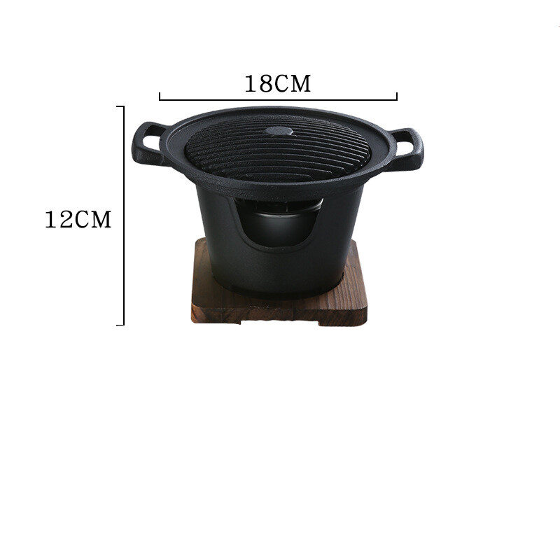 Food Non-Stick Small Barbecue Grill Household Indoor
