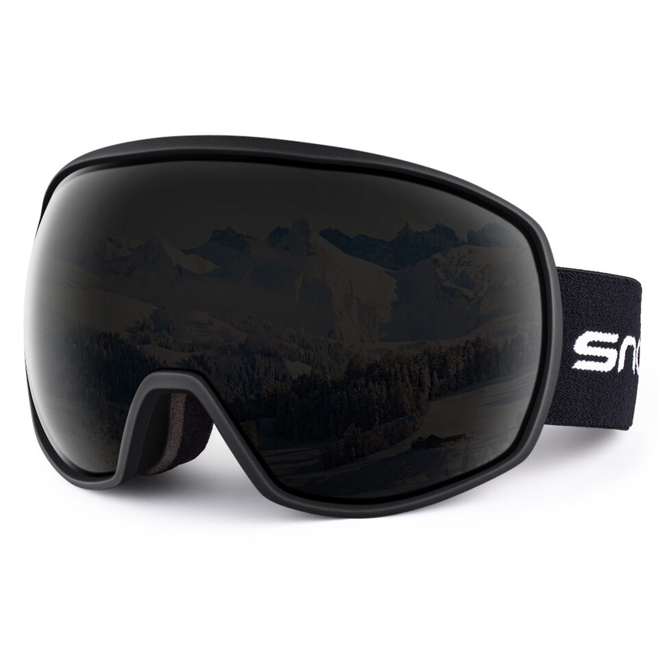 New double-layer anti-fog ski goggles