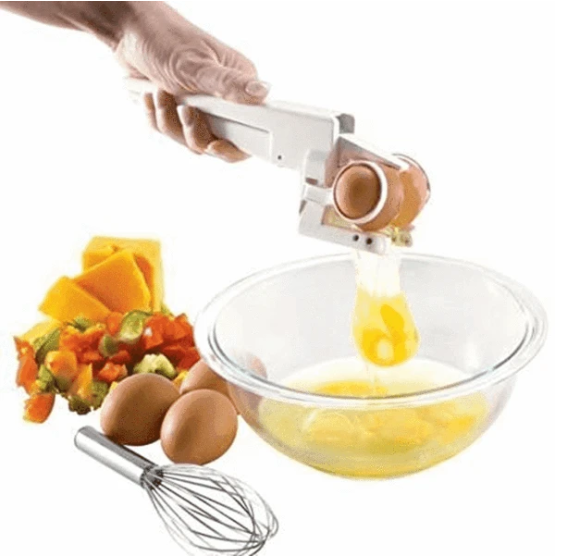 Egg Shell Cracker Handheld Plastic Breaker Opener Creative