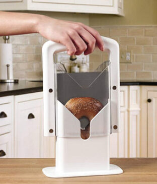 Bread Slicer Bagel Cutter Dog Head Guillotine Baking