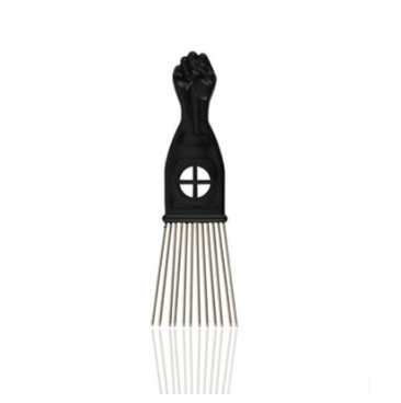 Metal Comb African Hair Pik Brush Salon Hairdressing