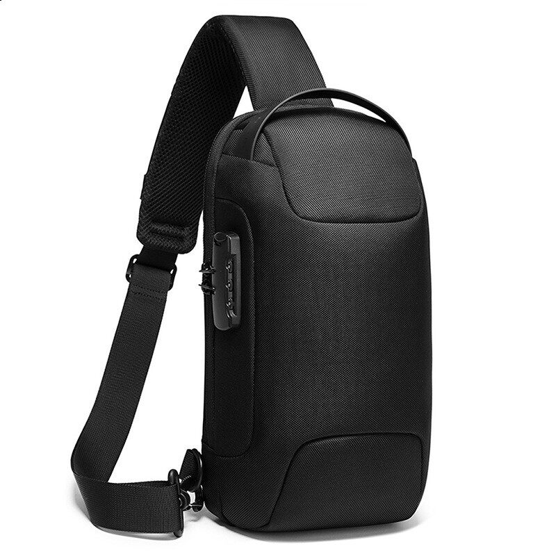 Man cross-body bag waterproof gun