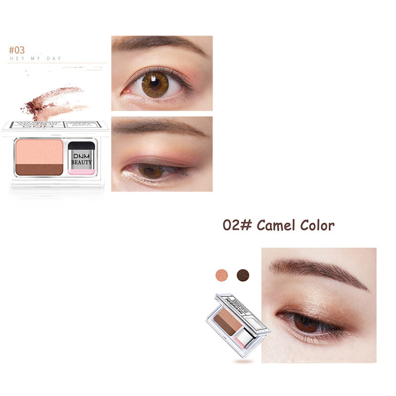Laikou Double Color Eye Shadow Makeup Palette Glitter