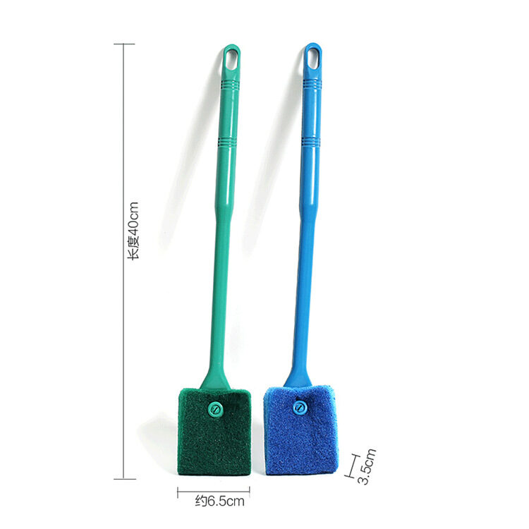 Long handle double-sided cleaning brush Aquarium
