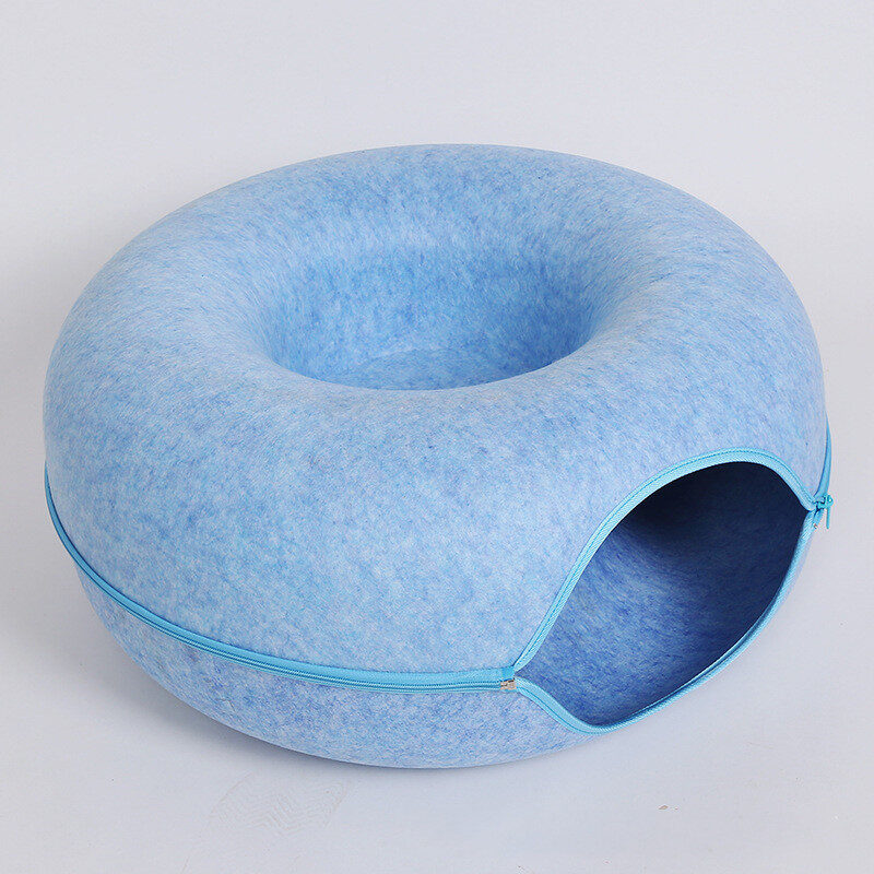Four Seasons Available Cat Nest Round Woolen Felt