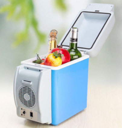 Portable 7.5L Mini Auto Fridge Car Refrigerator Multi-Function