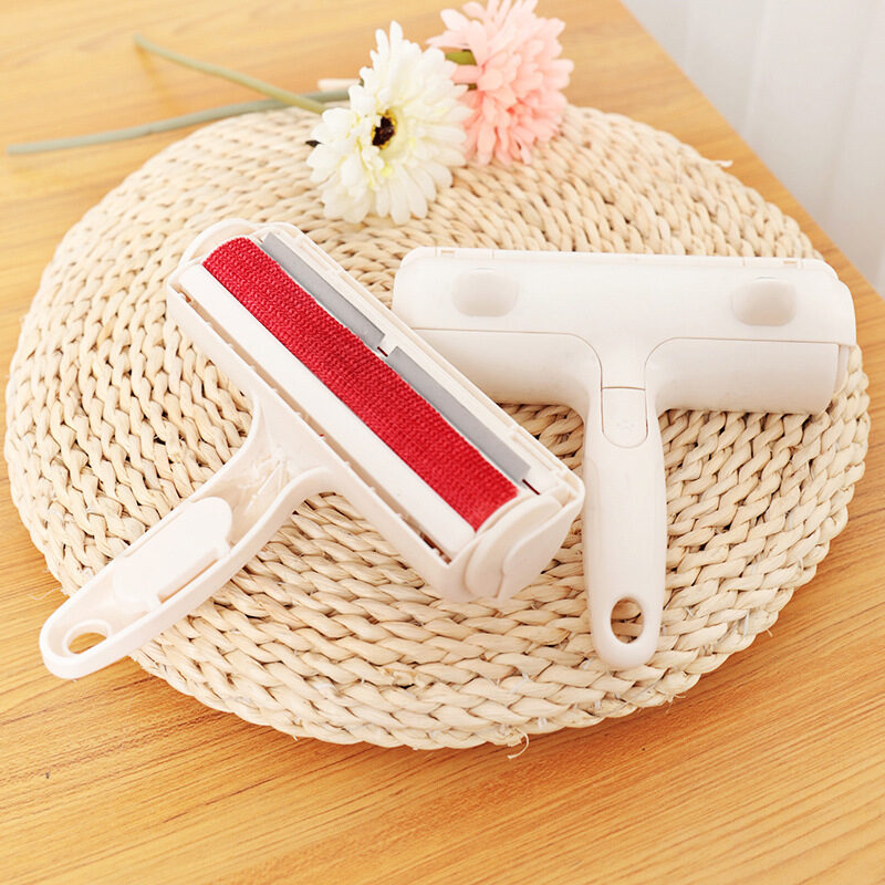 Roller brush pet gluer hair cleaner remover