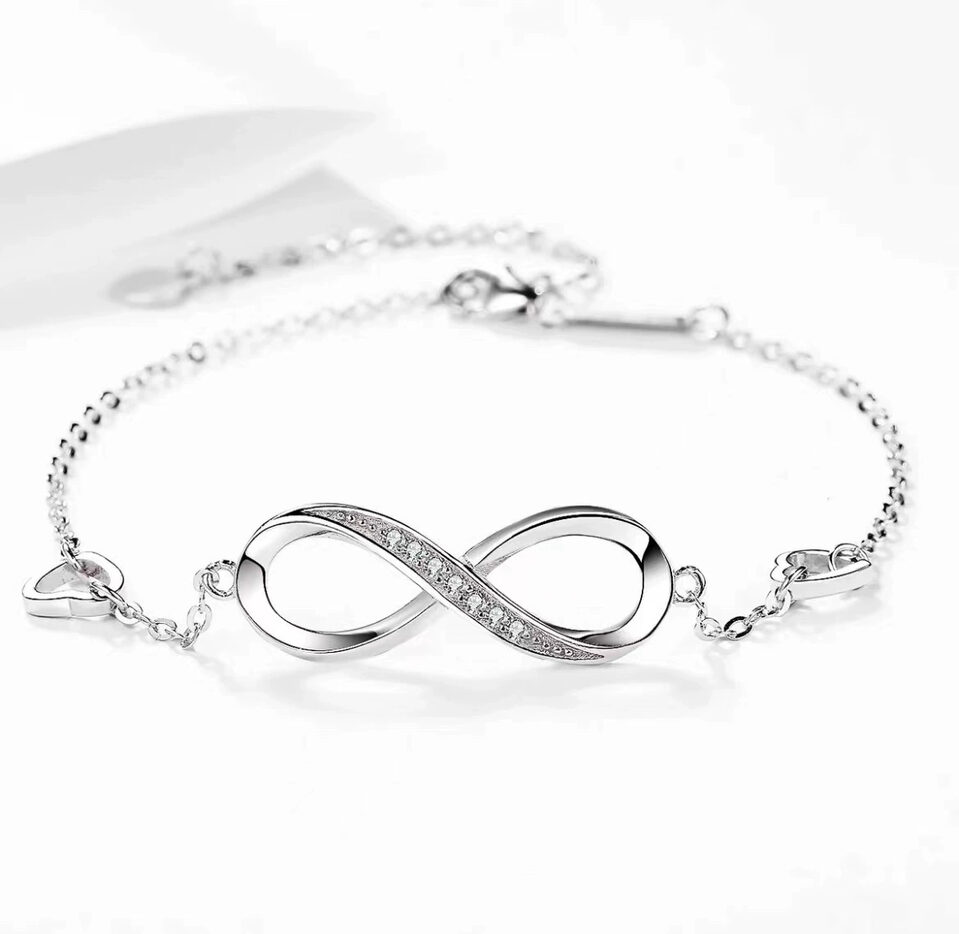 Sterling Silver 8 Bracelet Female Jewelry