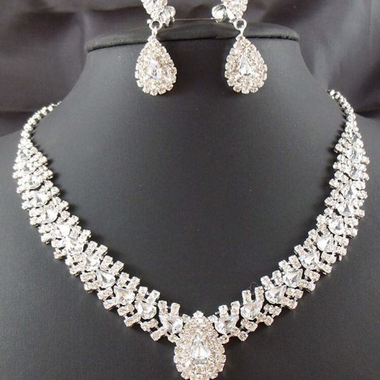 Manufacturers Selling Bride Wedding Accessories Earrings Set Drop