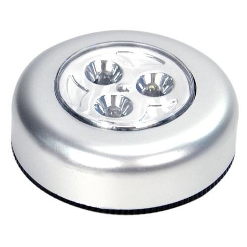 Three 3LED Touch Light Clap Lamp Wall Wardrobe