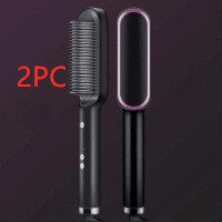 Straight hair comb stick lazy curler splint