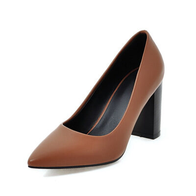High heel ladies shoes