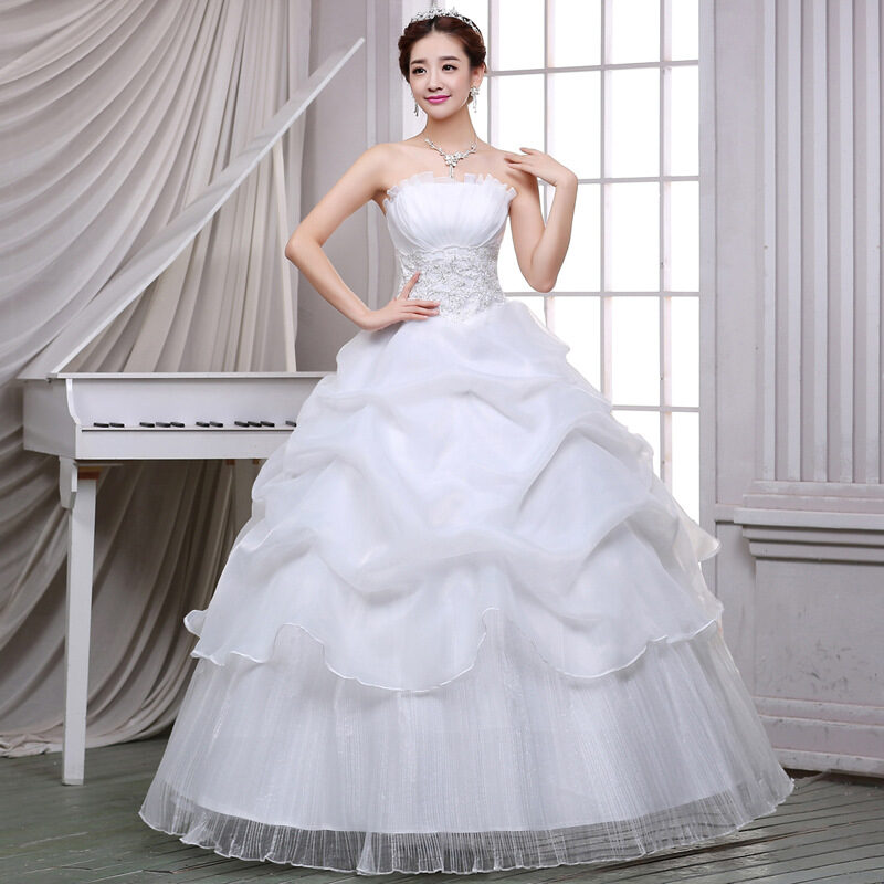 Summer new bride wedding dress fashion lace bra