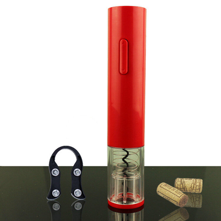 Electric Wine Opener Automatic Bottle Corkscrew With Foil