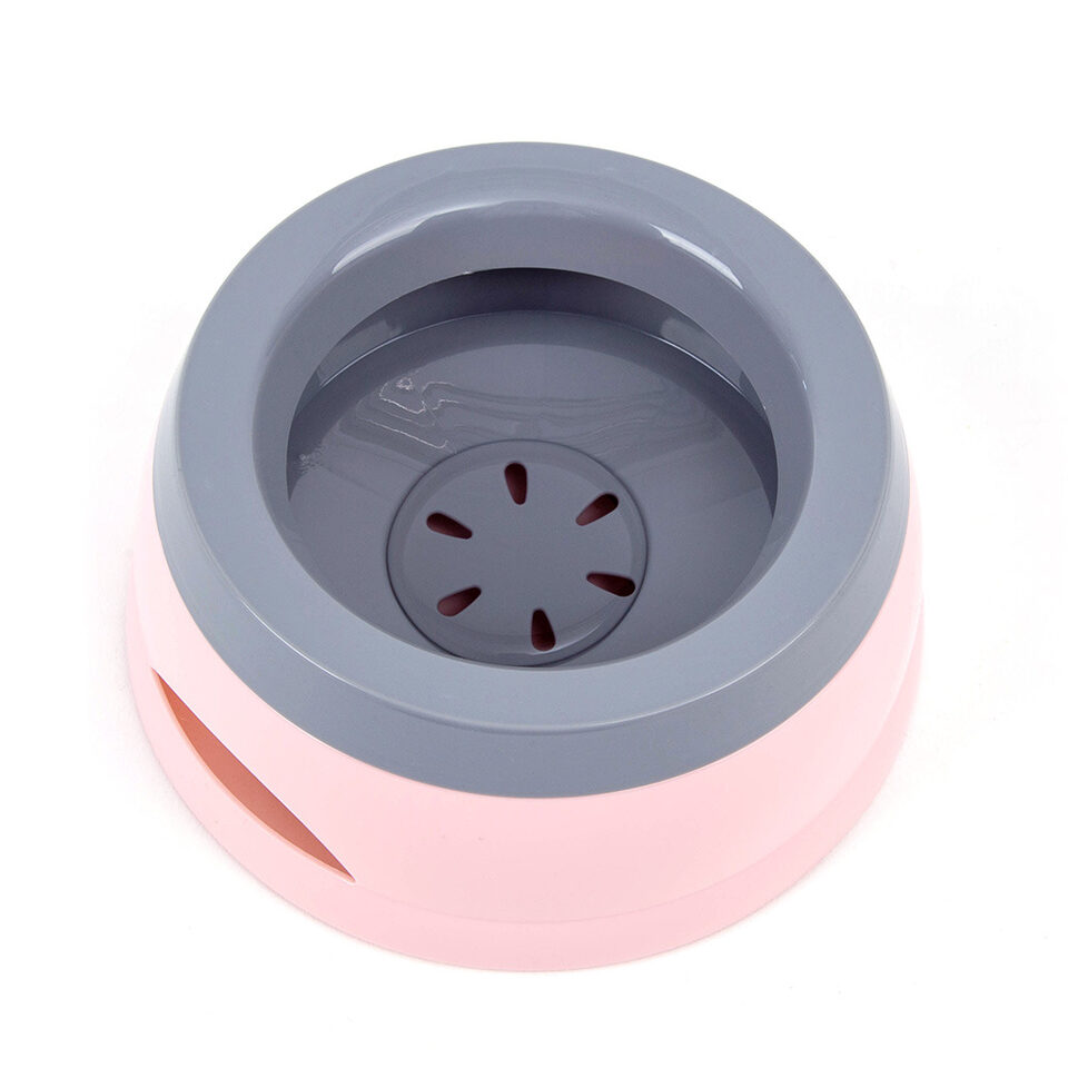 Pet Dog Bowls Floating Not Wetting Mouth Cat