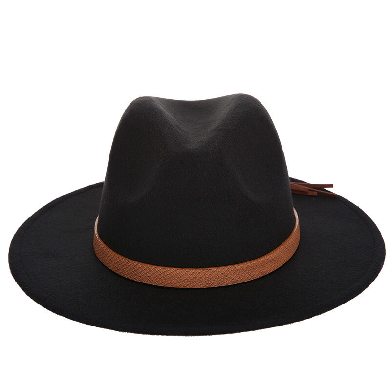 Woolen Jazz Hat Fashion Female Top