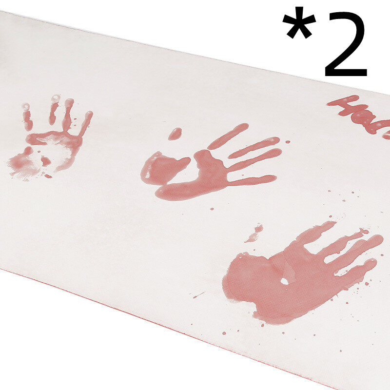 Halloween foot mat bath white color-changing carpet