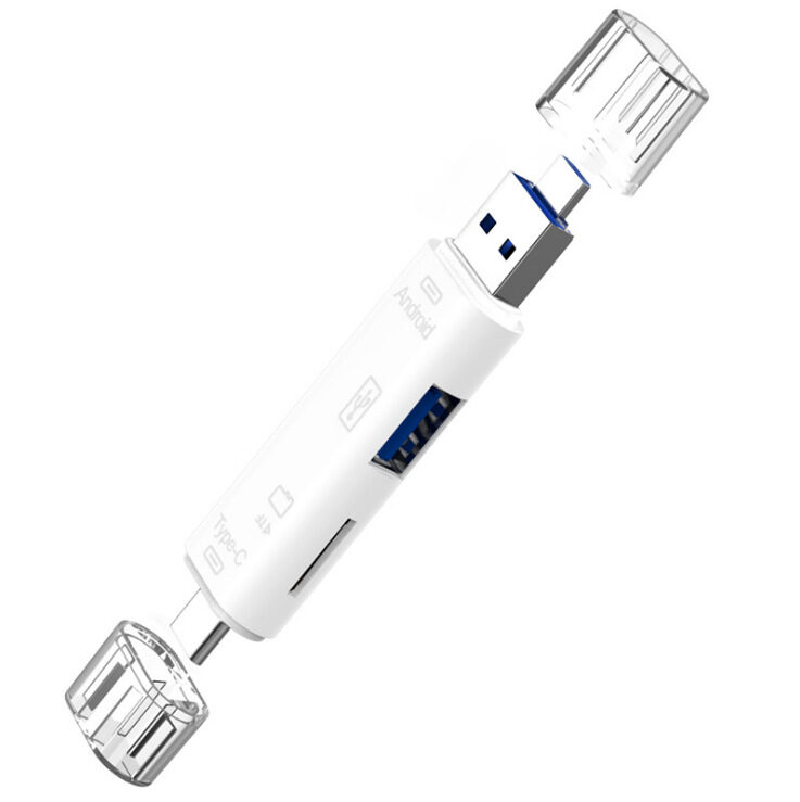 Type-C Micro USB To OTG Hub Adapter