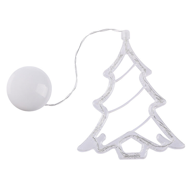 Christmas LED Suction Cup Chandelier Santa Claus Elk