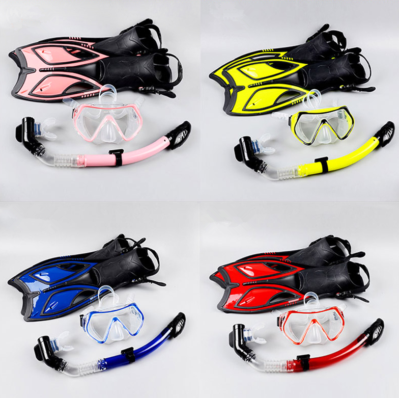 Snorkeling equipment diving three treasures full dry snorkel