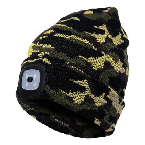 LED Knit Hat Button Cell Type Knitted