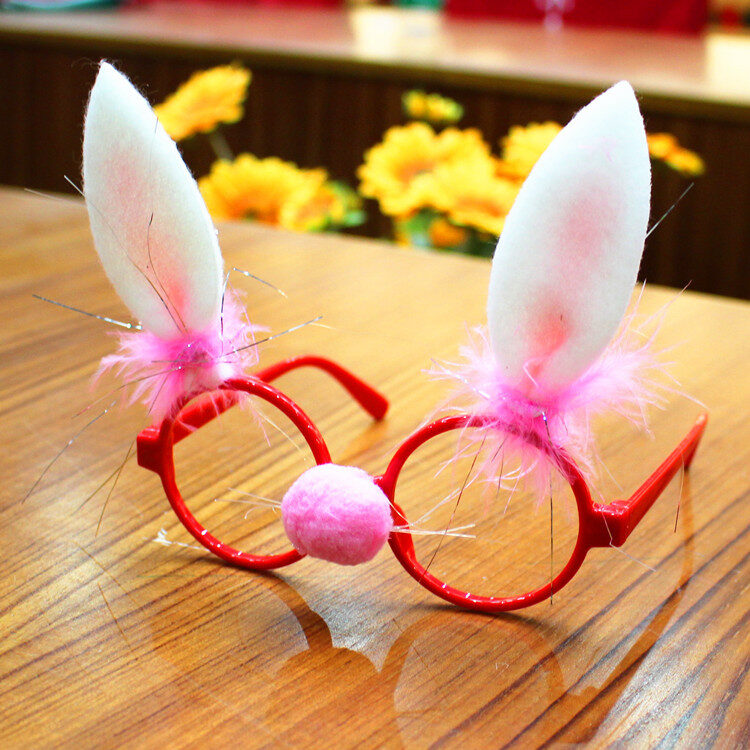 Christmas glasses frame party supplies gifts decorations Santa