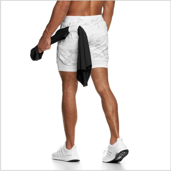 Summer Running Shorts Men 2 in 1 Sports