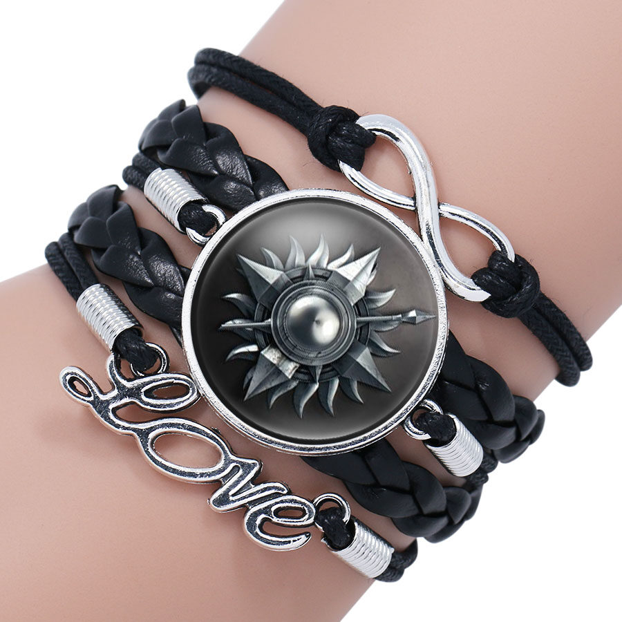 Game Of Throne Bracelet House Stark Wolf Head