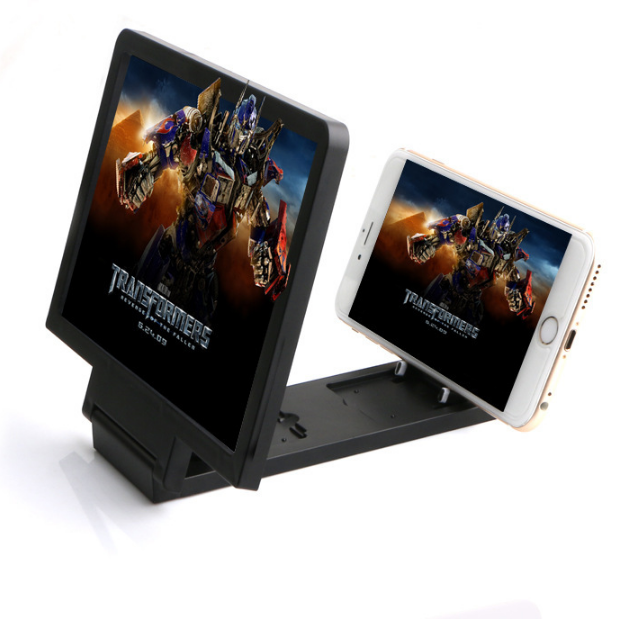 Radiation-proof 3D mobile phone screen amplifier stand