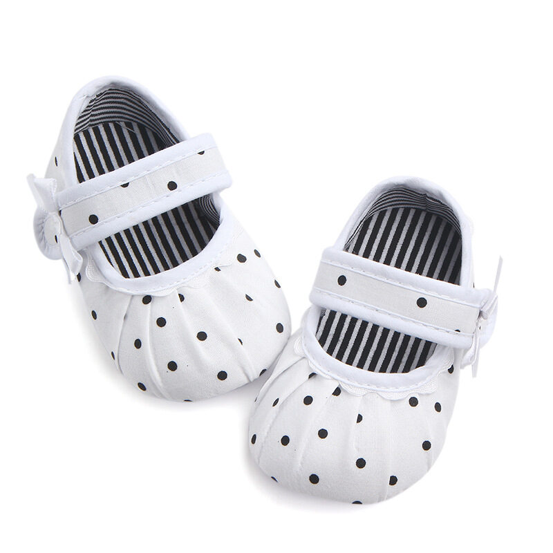 Baby Girl Shoes Cute Polka Dot Princess Kid