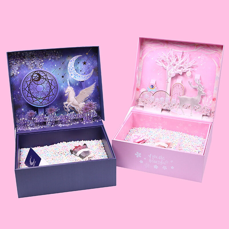 Hand Gift Packaging Box Birthday Bag