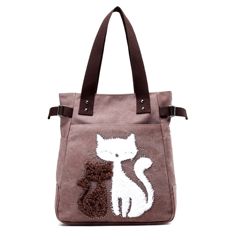 KVKY Women Canvas Bag Handbag Famous Brand Shoulder