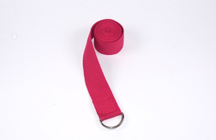 Yoga rope stretch with cotton tension band
