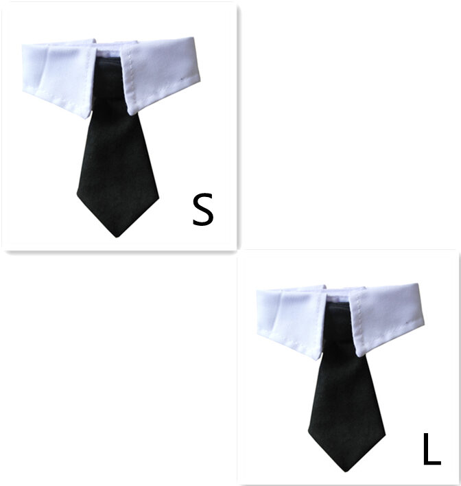 Pet bow tie child baby cartoon print small