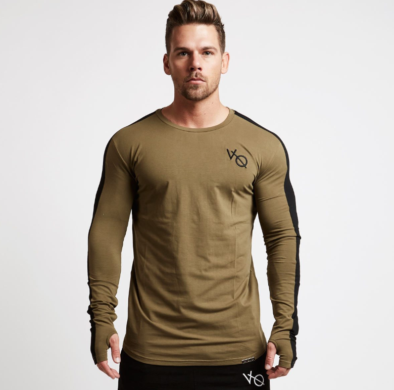 Brand Men fashion t shirt Slim shirts male