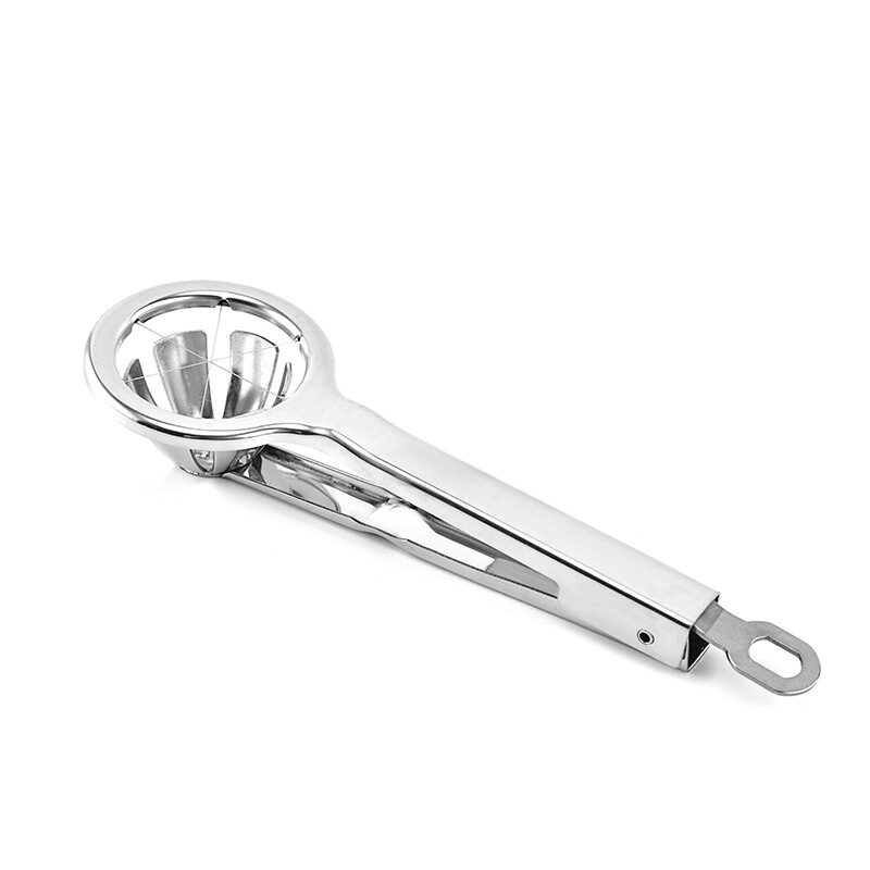 Stainless Steel Egg Cutter Hexagonal Cutting Cooked S