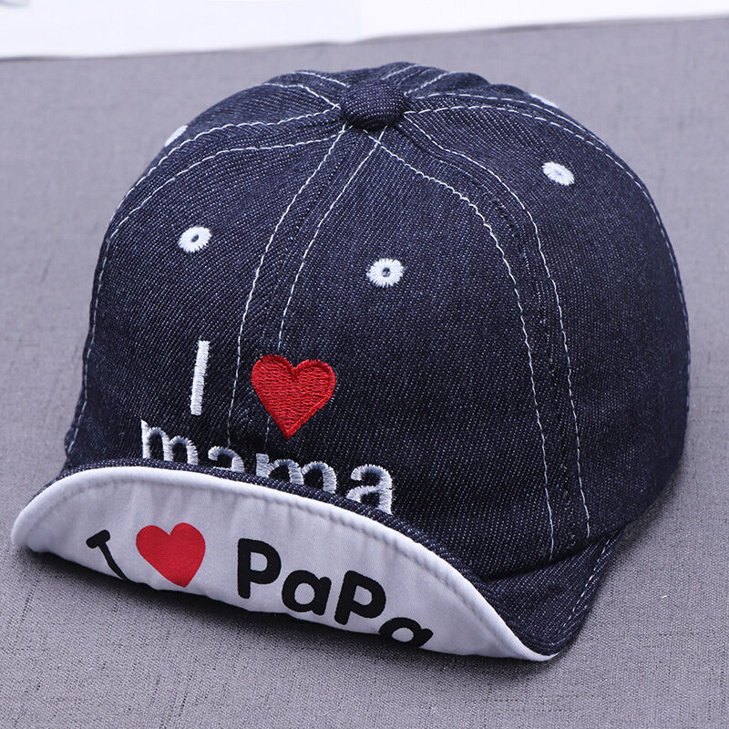 Embroidered Baby Sun Hat Printing Love