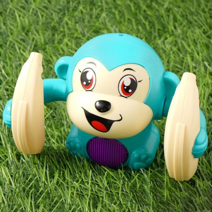 Baby Toys Electric Tumbling Monkey Light Music Puzzle
