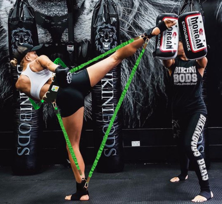 150 lbs Resistance Elastic Boxing Gloves Crossfit Training