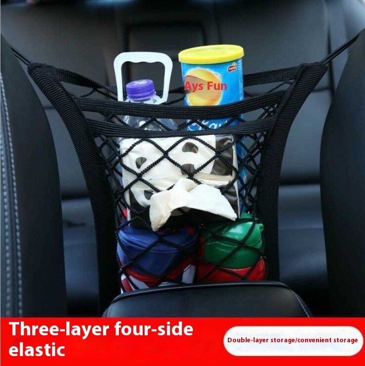 Rental Dog Barrier Seat Net Organizer Universal Elastic