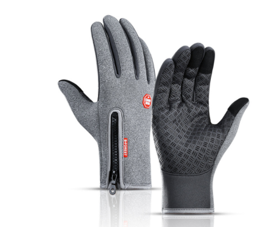 Outdoor Waterproof Gloves Touch Screen Windproof Riding Zipper